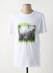 T-shirt blanc JACK & JONES pour homme seconde vue