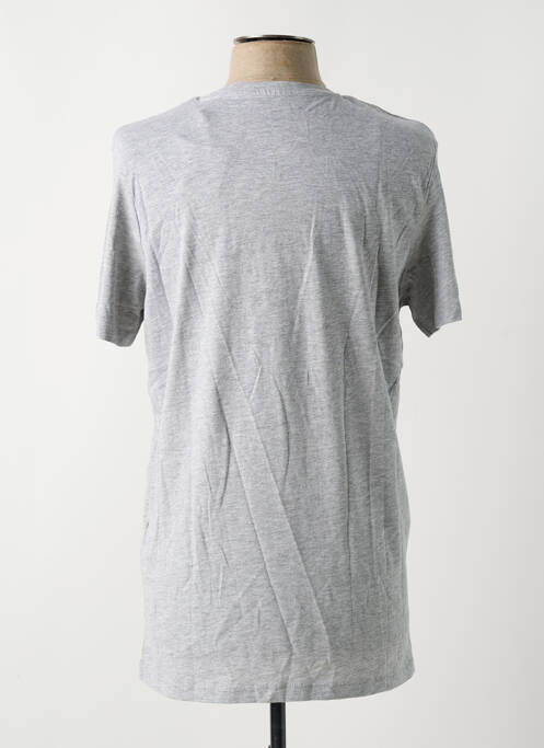 T-shirt gris JACK & JONES pour homme