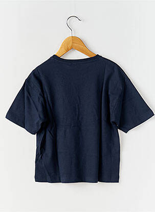 T-shirt sérigraphie floquée manches courtes bleu NAME IT garçon