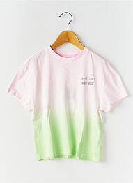 T-shirt coupe cintrée manches courtes rose ONLY garcon