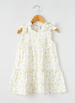 Robe courte blanc ONLY pour fille