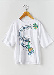 T-shirt blanc NAME IT pour garçon seconde vue