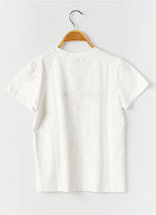 T-shirt blanc PM MERE & FILLE pour garçon seconde vue