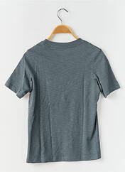 T-shirt bleu JACK & JONES pour garçon seconde vue