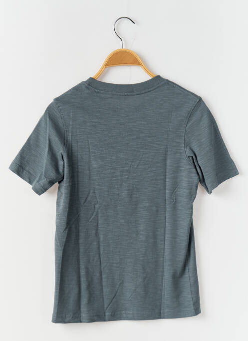 T-shirt coupe droite manches courtes bleu JACK & JONES garcon