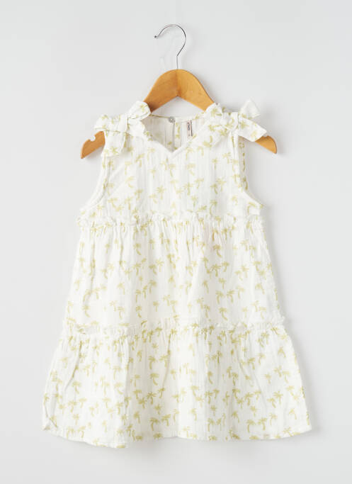 Robe courte blanc ONLY pour fille