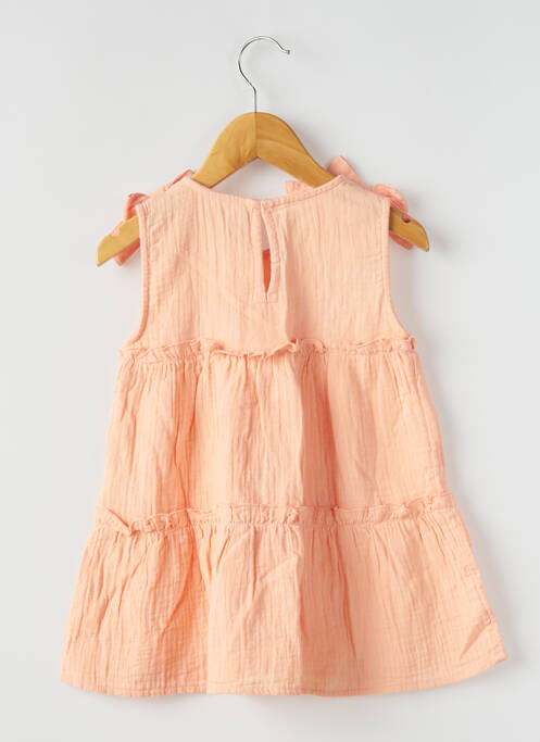 Robe courte orange ONLY pour fille