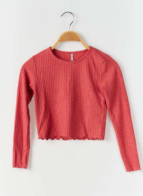 Top rouge ONLY pour fille