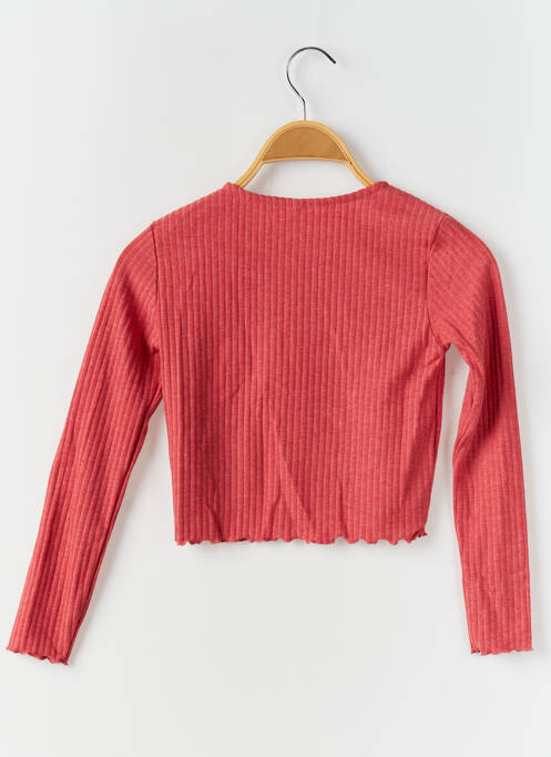 Top rouge ONLY pour fille