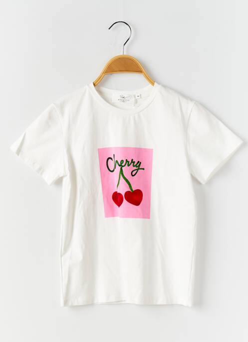 T-shirt blanc PM MERE & FILLE pour fille