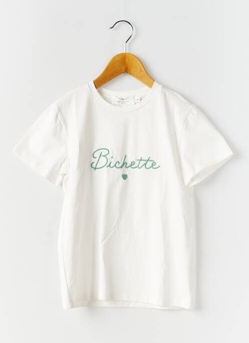 T-shirt blanc PM MERE & FILLE pour fille