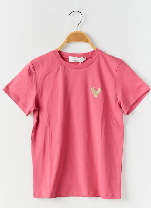 T-shirt rose PM MERE & FILLE pour fille