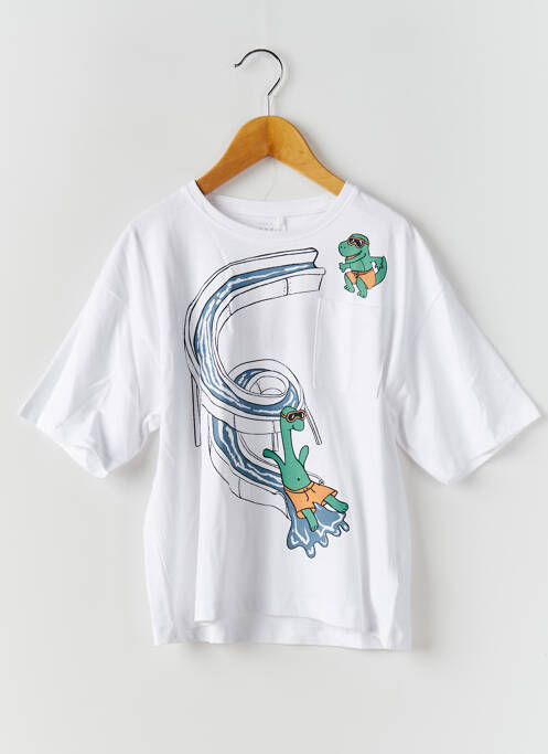 T-shirt blanc NAME IT pour garçon