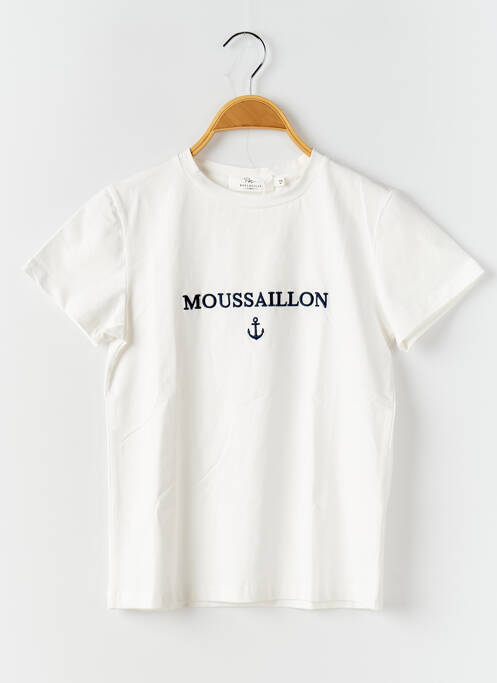 T-shirt blanc PM MERE & FILLE pour garçon