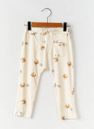 Pantalon slim tissage popeline taille ajustable beige NAME IT garcon