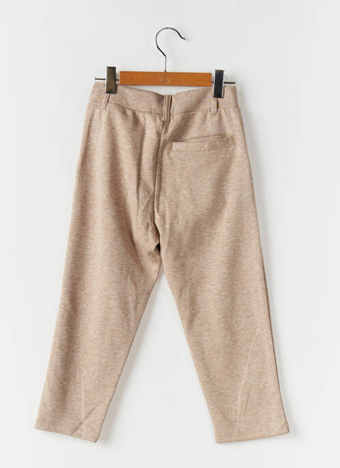 Pantalon slim tissage popeline taille ajustable marron NAME IT fille