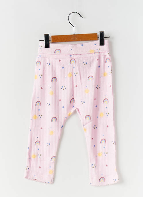 Legging imprimé fleurs taille élastique rose NAME IT fille