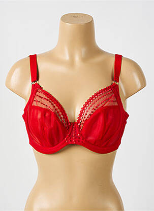 Soutien-gorge haut soutien-gorge emboitant haut soutien-gorge emboitant rouge ELOMI femme