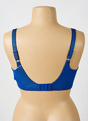 Soutien-gorge broderie haut soutien-gorge emboitant bleu ELOMI femme