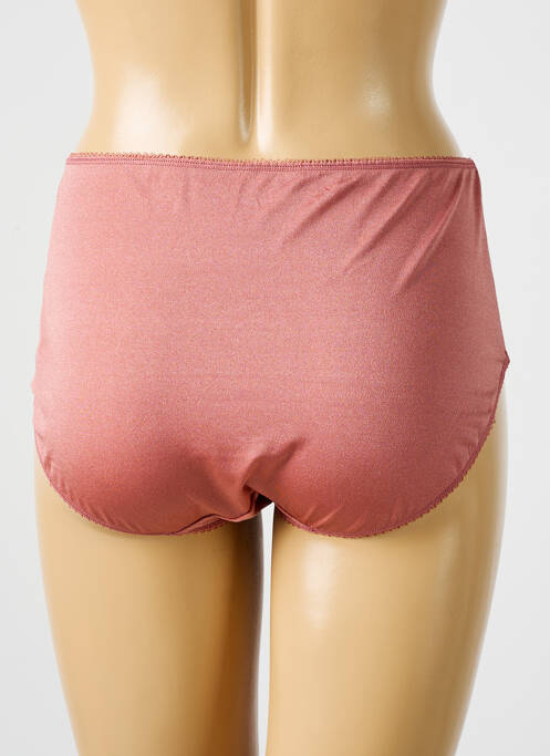 Culotte haute marron ELOMI femme