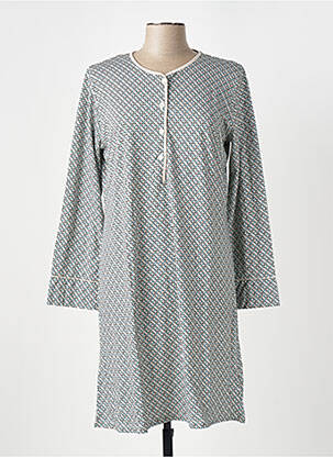 Chemise de nuit manches longues noir IMPETUS femme