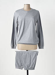 Pyjama tissage jersey gris IMPETUS femme