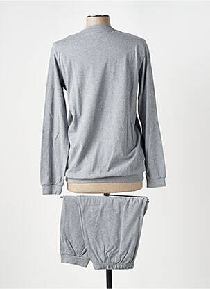 Pyjama tissage jersey gris IMPETUS femme