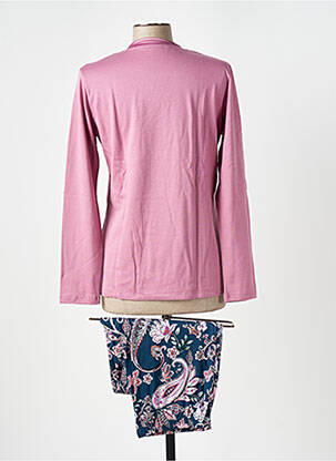 Pyjama col v rose IMPETUS femme