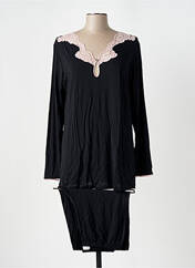 Pyjama noir FRALY pour femme seconde vue