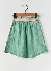 Jupe mi-longue vert PM MERE & FILLE pour fille seconde vue