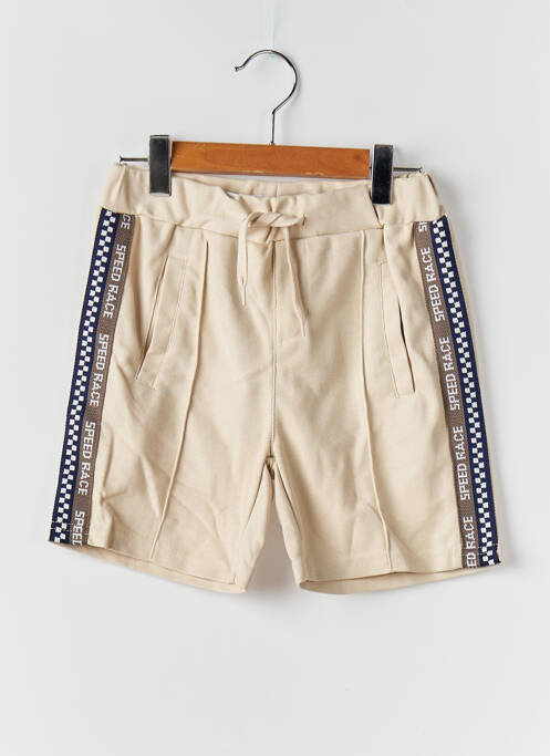 Short stretch taille ajustable beige NAME IT garcon