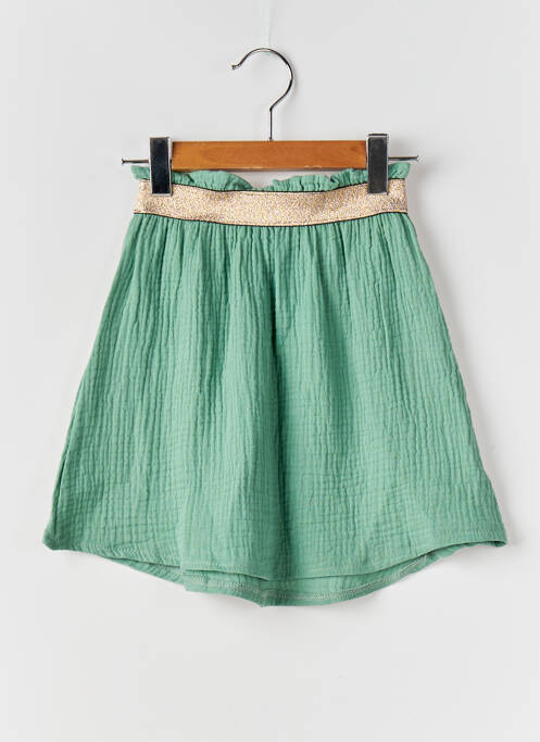 Jupe mi-longue vert PM MERE & FILLE pour fille
