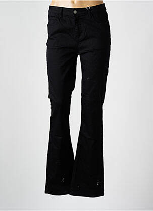 Jeans bootcut taille normale taille normale noir ORAIJE femme
