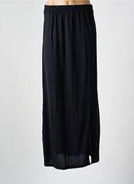Jupe longue coupe fluide noir PIECES femme