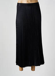 Jupe longue tissage plissé noir Y.A.S femme