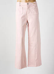 Jeans coupe large rose ARONA pour femme seconde vue