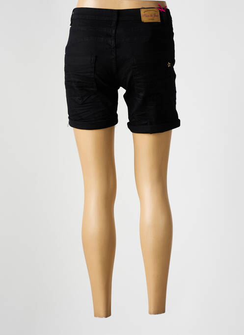 Short taille normale taille normale noir PLACE DU JOUR femme