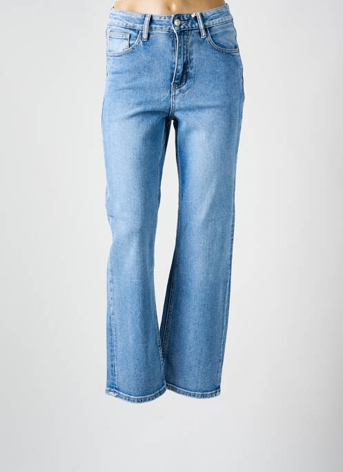 Jeans coupe droite bleu ONADO pour femme