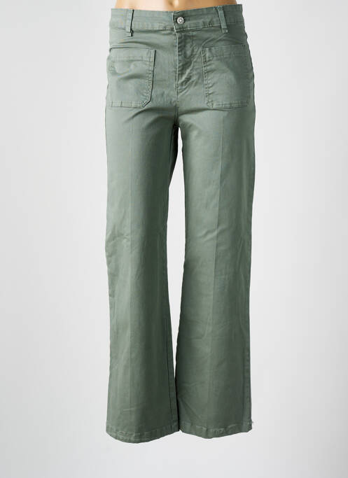 Jeans coupe droite vert IZZY pour femme