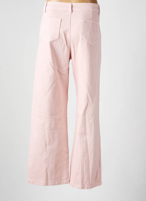 Jeans coupe large rose ARONA pour femme
