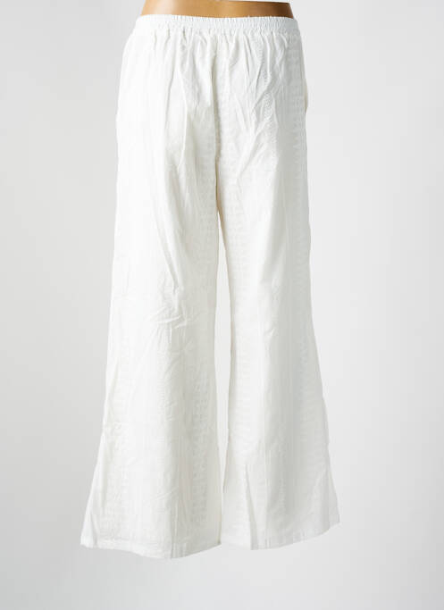 Pantalon large beige GRACE & MILA pour femme