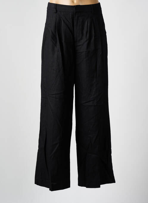 Pantalon large noir GRACE & MILA pour femme