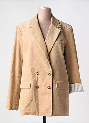 Blazer poches beige LA PETITE ETOILE femme