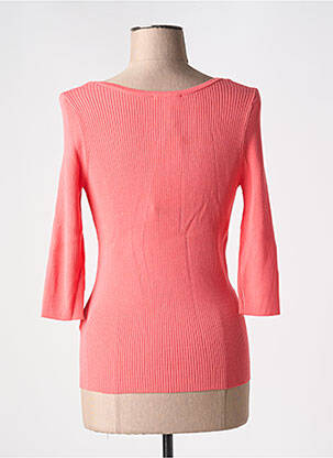 Pull coupe cintrée manches longues rose GRACE & MILA femme