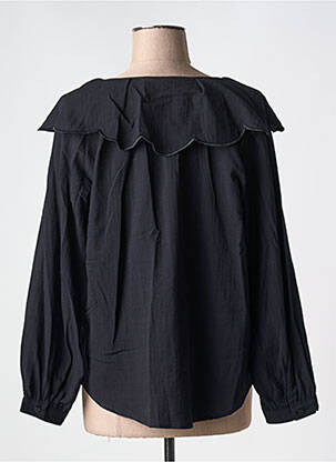 Blouse manches longues manches longues noir CERISE BLUE femme