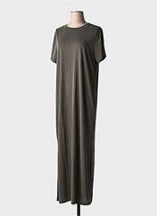 Robe longue gris GRACE & MILA pour femme seconde vue
