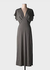 Robe longue gris KILKY pour femme seconde vue