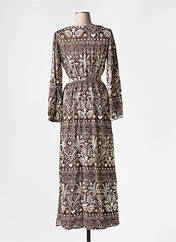 Robe longue marron GRACE & MILA pour femme seconde vue