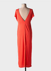 Robe longue orange GRACE & MILA pour femme seconde vue