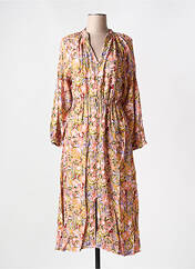 Robe longue rose LA PETITE ETOILE pour femme seconde vue